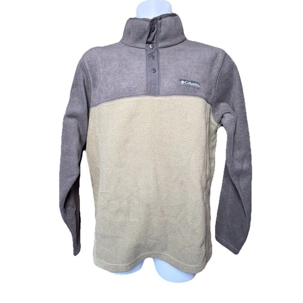 Columbia Men's Steens Mountain Half Snap Fleece Long Sleeve Pullover Size Small